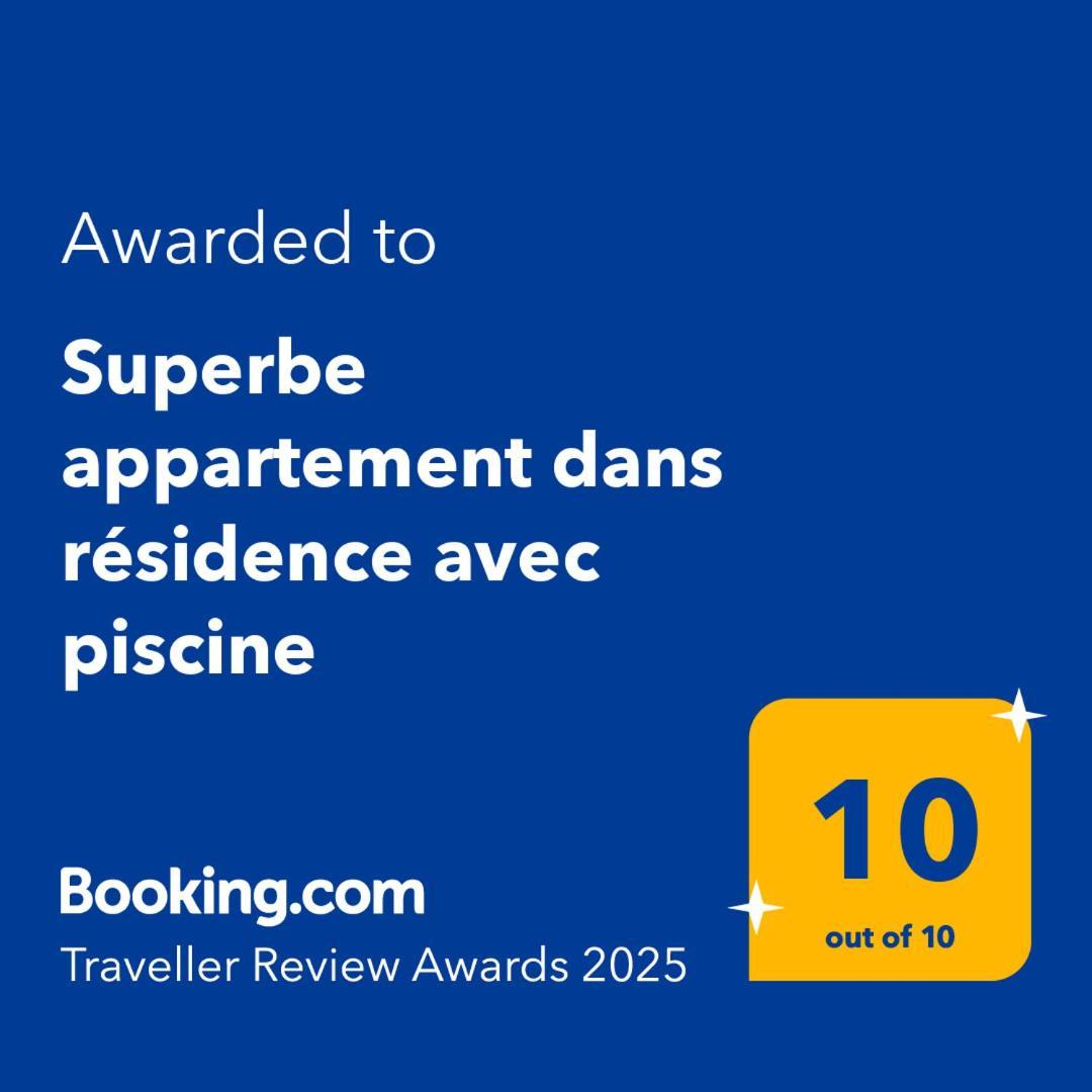Superbe Appartement Dans Residence Avec Piscine Saint-Martin-dʼArdèche Eksteriør bilde